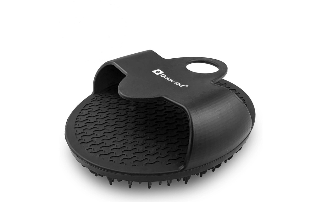 Quick Aid Brosse pour le corps en silicone Noir