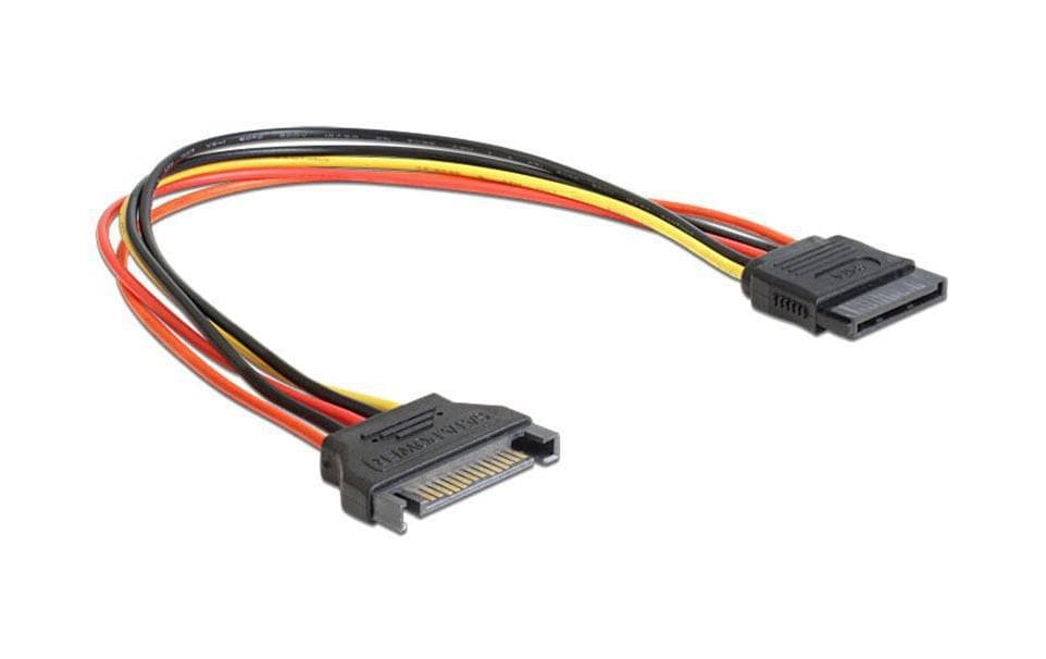 Delock Câble électrique de prolongation SATA 30 cm