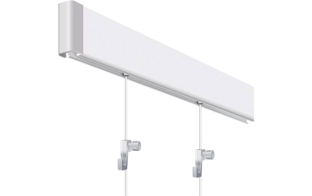 Franken Rail mural 5 cm x 200 cm, Blanc