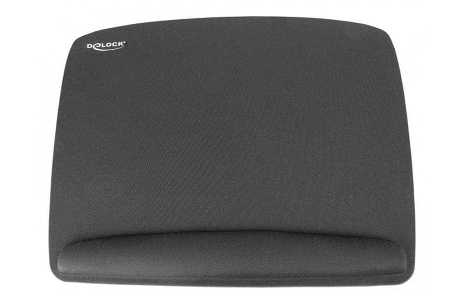 Delock Tapis de souris ergonomique avec repose-poignet Noir