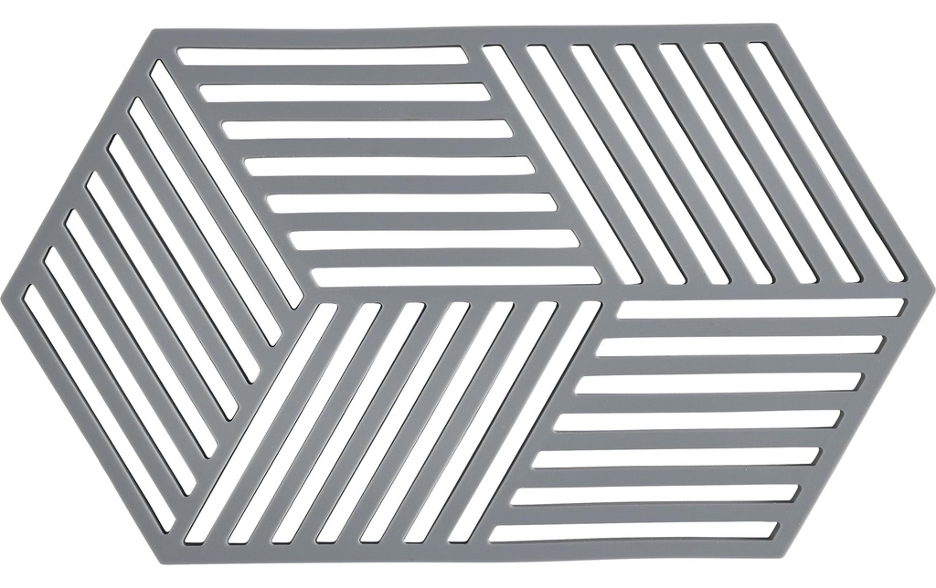 Zone Denmark Dessous de plat Hexagone Gris foncé