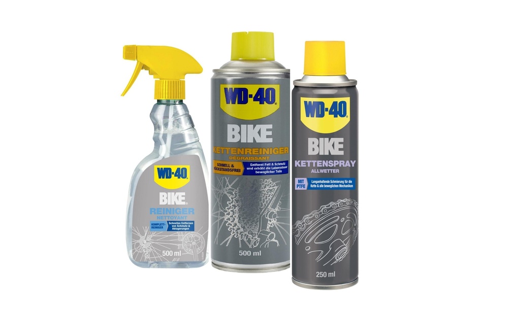 WD-40 Kits d’entretien Bike Triple Pack