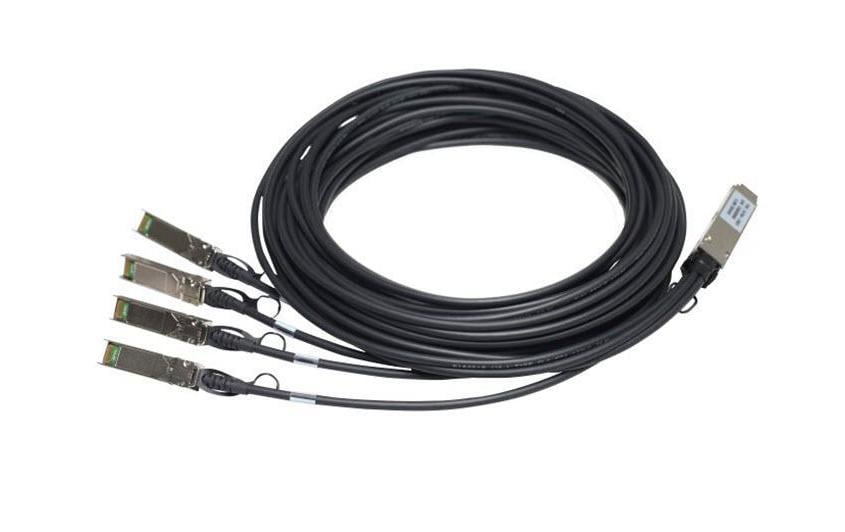HPE Aruba Networking Câble direct attach JG330A QSFP+/4x SFP+ 3 m