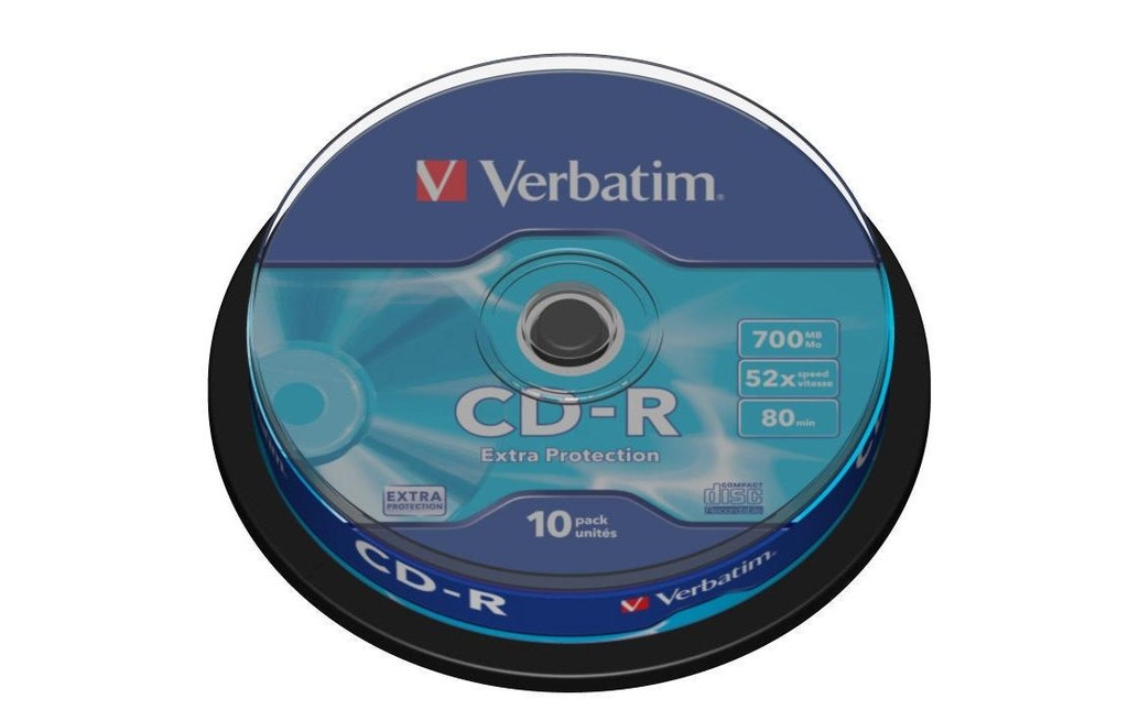 Verbatim CD-R 0.7 GB, tour (10 Pièce/s)