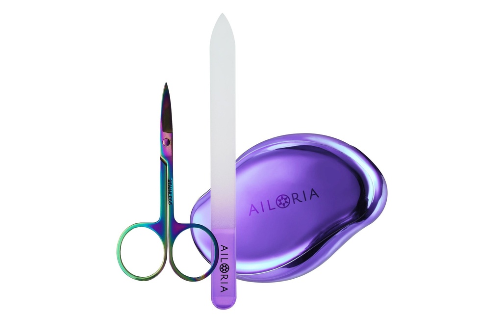 Ailoria Râpe pour callosités Ensemble Doucette Violet