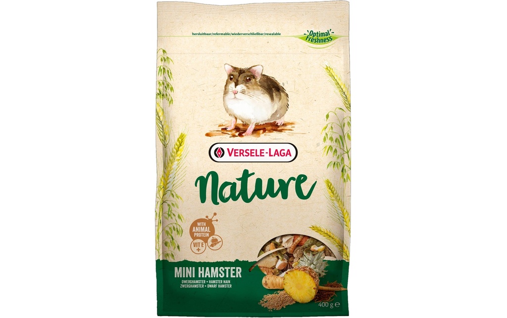 Versele Laga Nourriture de base Mini hamster Nature, 400 g