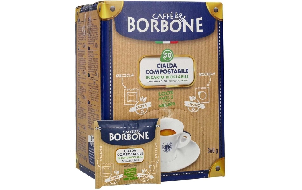 Borbone Dosettes de café Blu 50 pièces