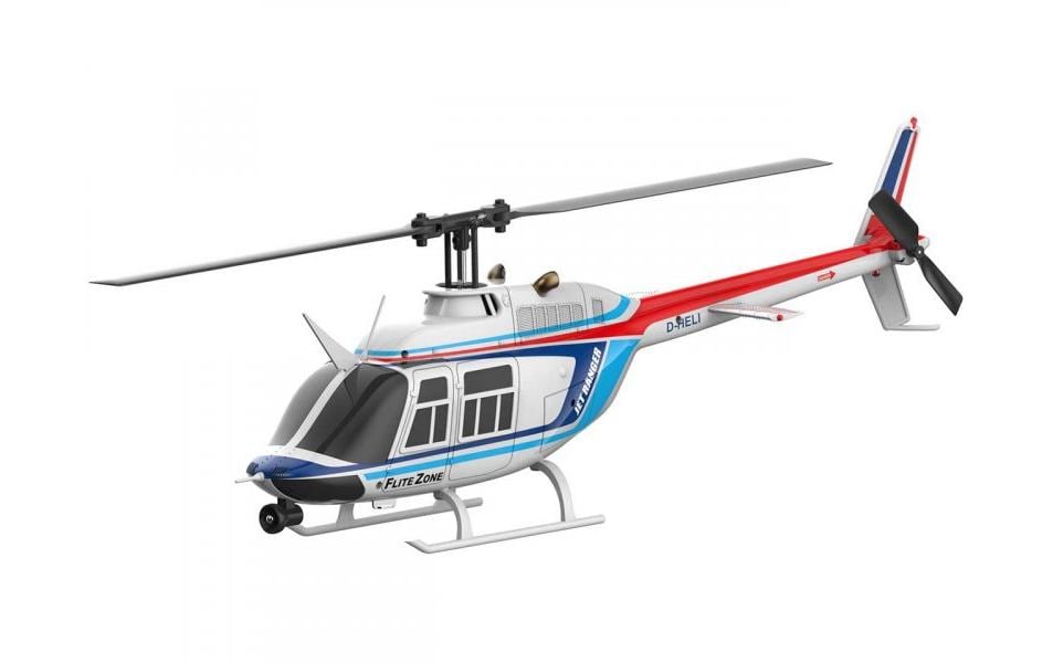 FliteZone Hélicoptère Jet Ranger 4 canaux, 6G, RTF