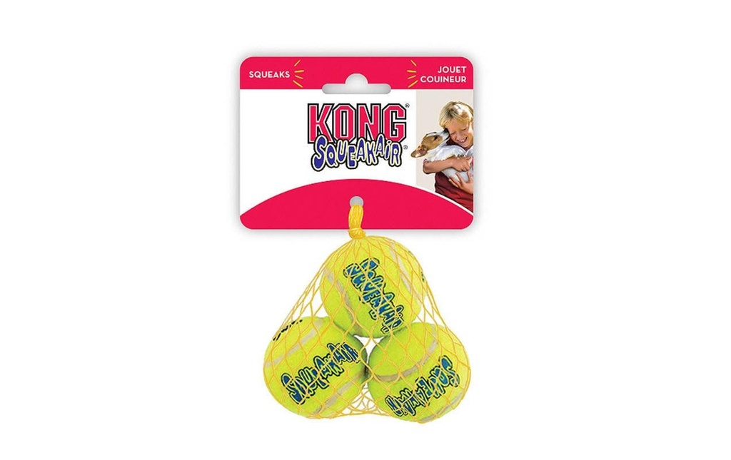Kong Jouet pour chien Balle de tennis Air Squeaker Ø 4 cm