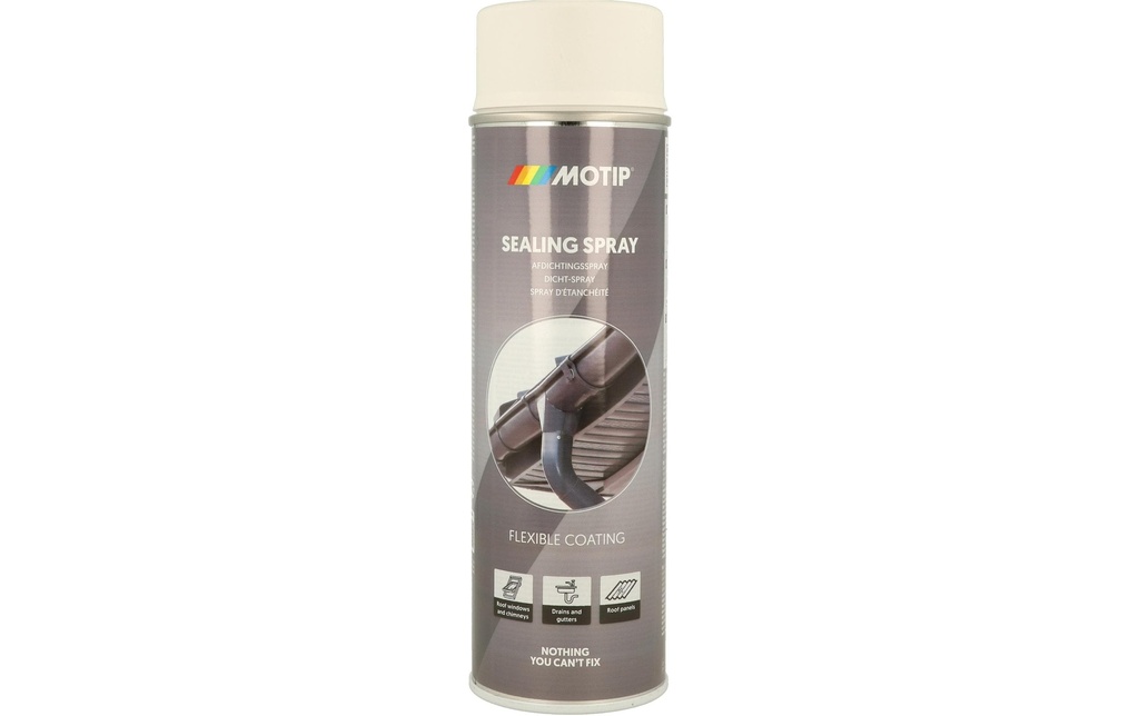 MOTIP Spray d'étanchéité blanc 500 ml
