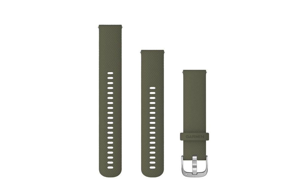 GARMIN Bracelets à dégagement rapide 20 mm, Silikon