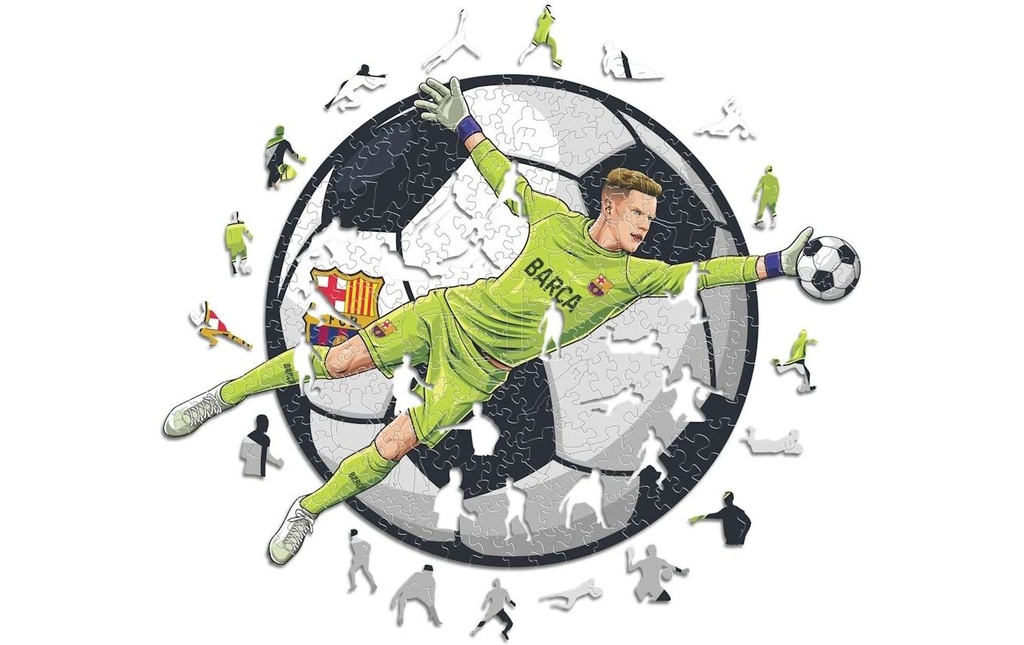 Iconic Puzzle FC Barcelone – Ter Stegen