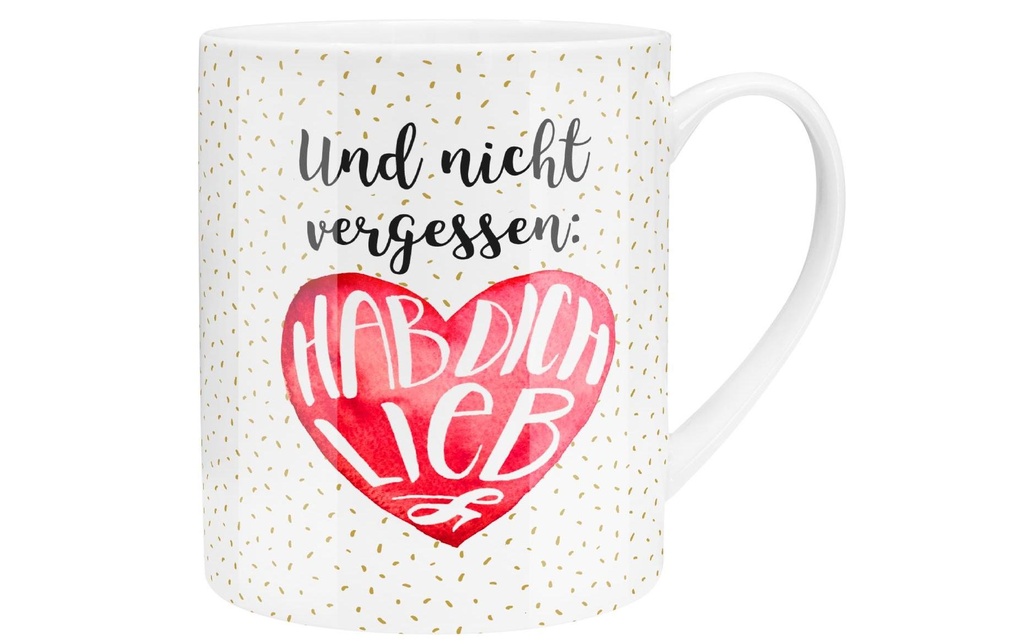 Sheepworld Tasse universelle Und nicht vergessen 600 ml , 1 Pièce/s