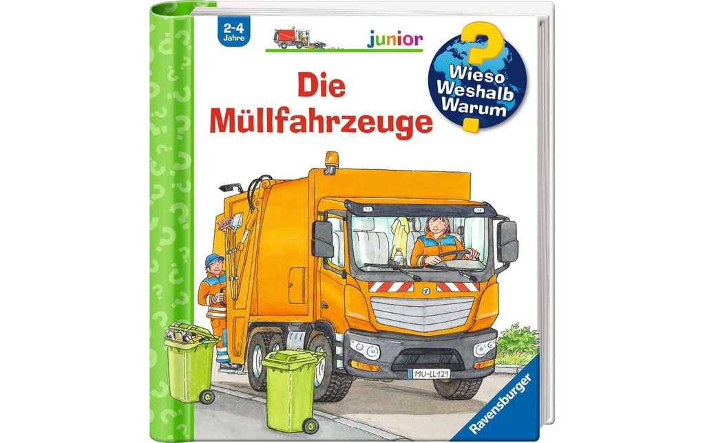 Ravensburger Livres pratiques pour enfants WWW Die Müllfahrzeuge