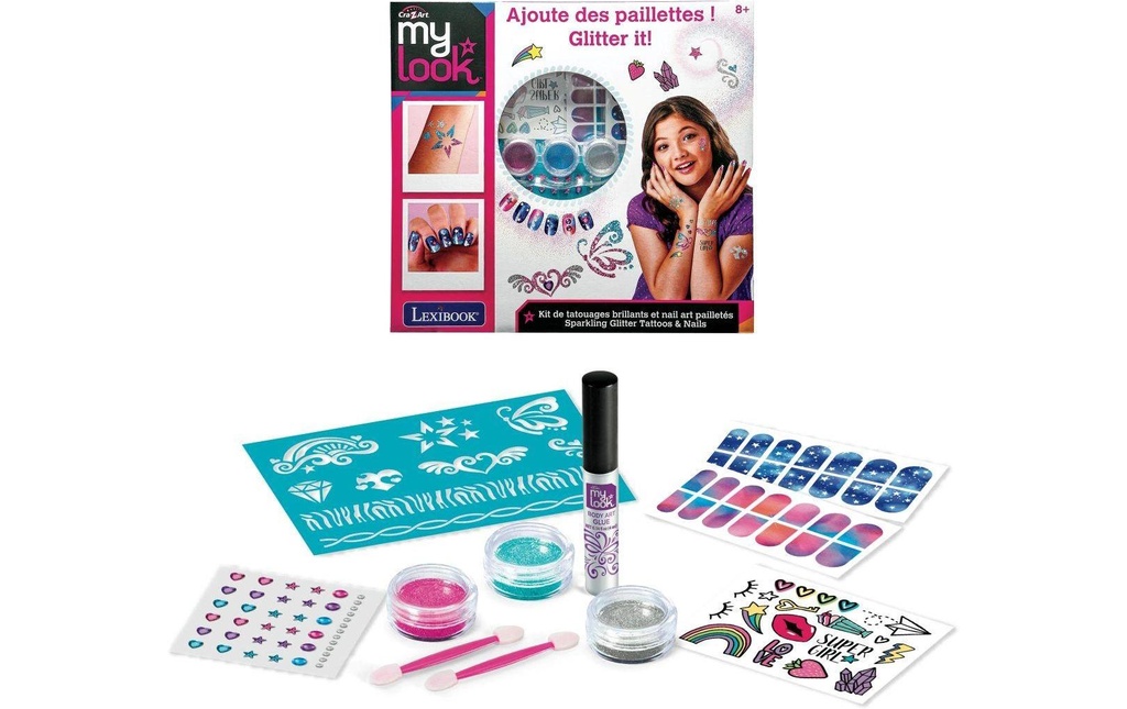 Cra-Z-Art Kit de tatouage My Look Multicolore