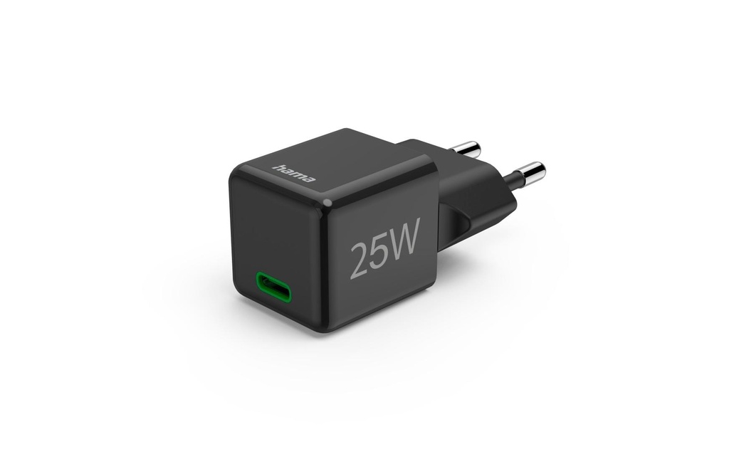 HAMA Hama chargeur 25W 1xC noir