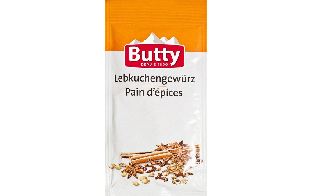 Butty Épice Épices pour pain d'épices 20 g