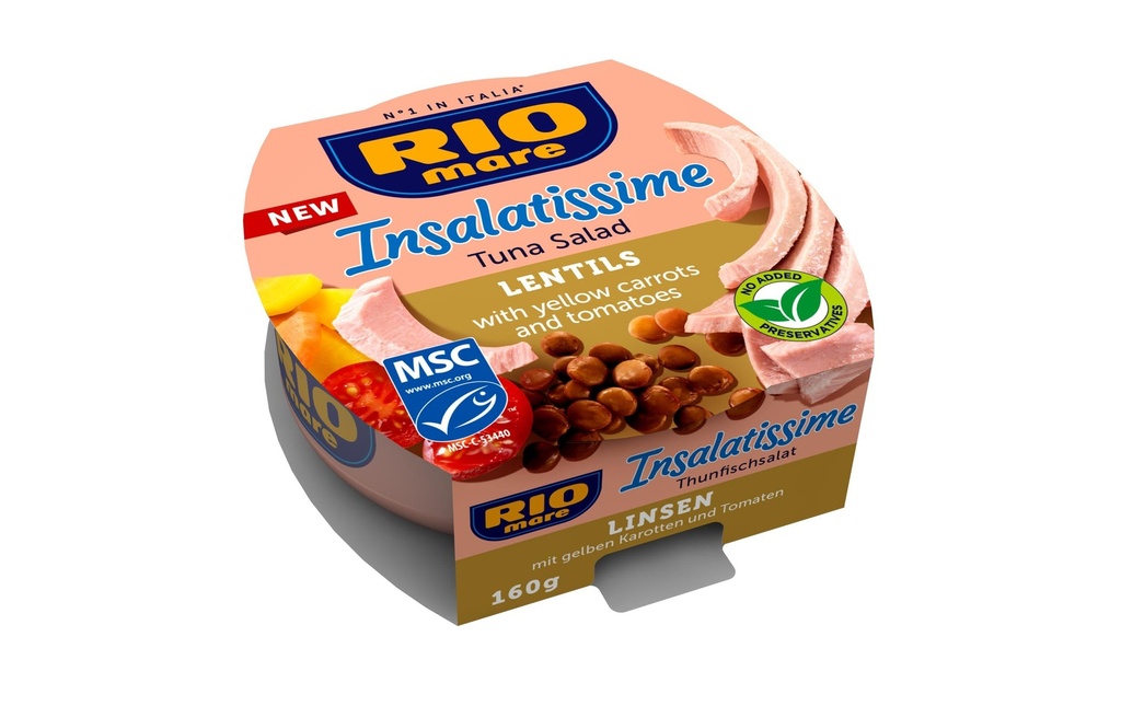 [116056366] RIO MARE Insalatissime lentilles 160g (160 pces)