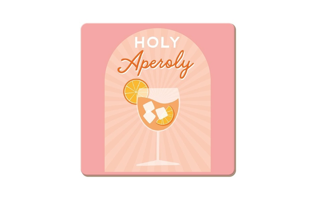 Grafik Werkstatt Dessous de verre en liège Holy Aperoly