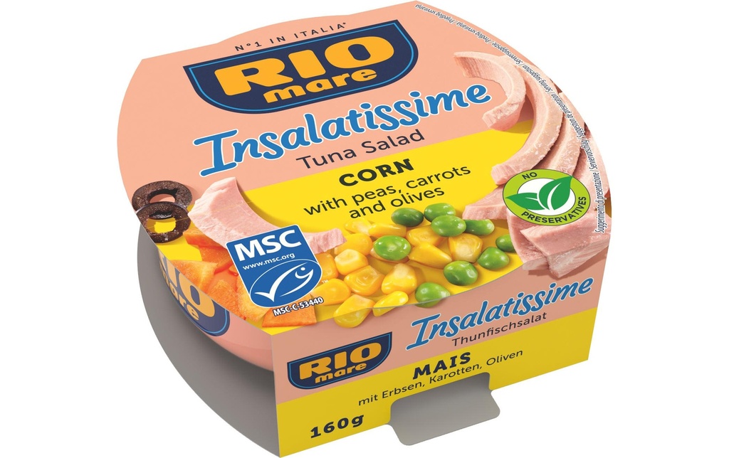 [116056545] RIO MARE nsalatissime mais/thon 160g (160 pces)