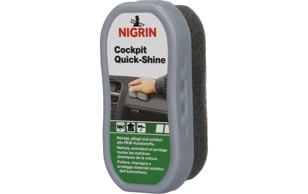 NIGRIN Cockpit Quick-Shine Éponge