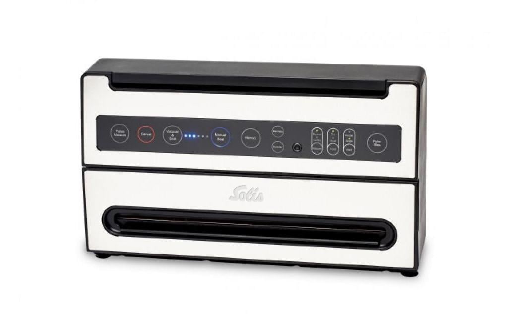 Solis Appareil de mise sous vide VertiVac Plus Noir/Argenté