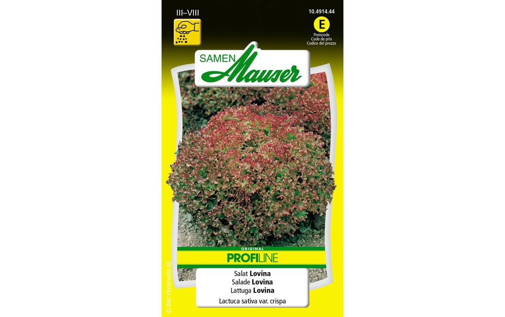 Samen Mauser Semence Profiline Salade Lovina