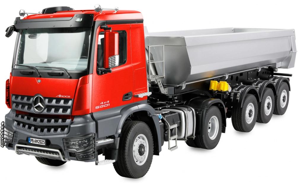 Amewi Camion Tracteur Mercedes-Benz Arocs 1:14 RTR Rouge