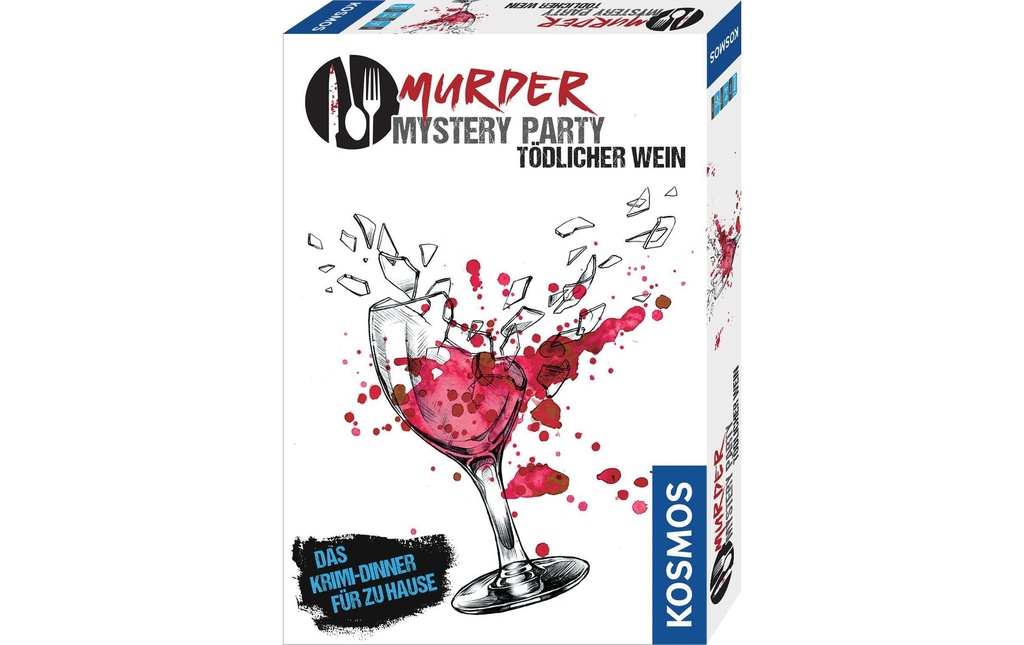 Kosmos Party game Murder Mystery Party: Tödlicher Wein