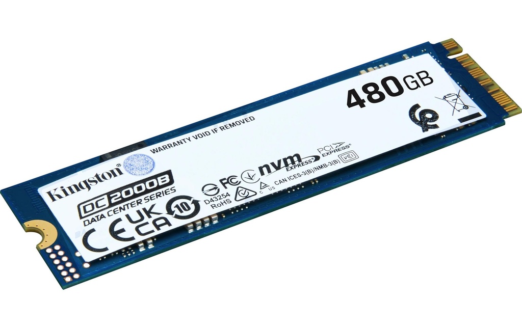 Kingston SSD DC2000B M.2 2280 NVMe 480 GB