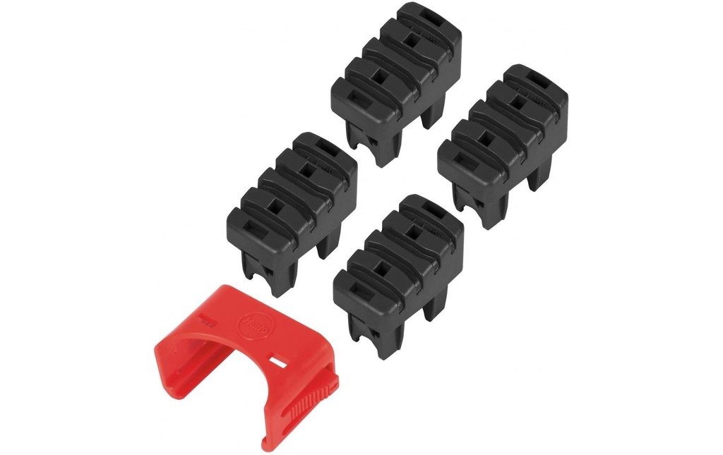 Hailo Jeu de pieds (4 pièces) barre de montée et de soutien