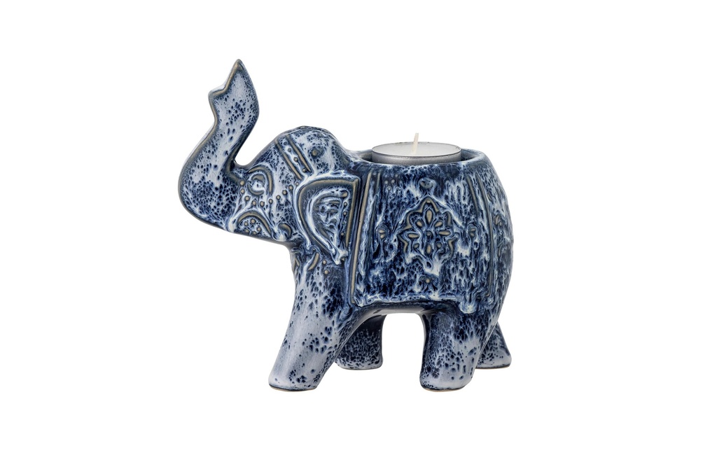 Bloomingville Photophore Oliphant 8 cm, Faïence