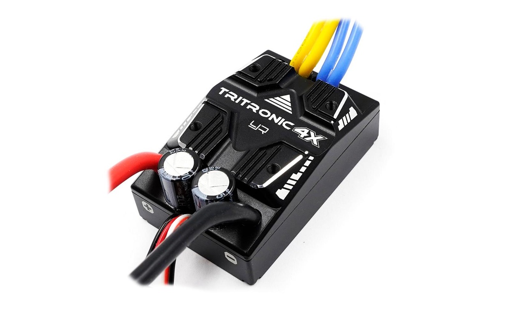 Yeah Racing Régulateur Brushed Tritronic 4X 120A 2-6S, Dual-Motor