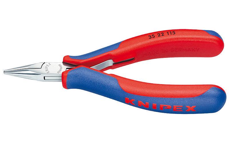 Knipex Pince réglable pour l’électronique 115 mm mors plats et ronds