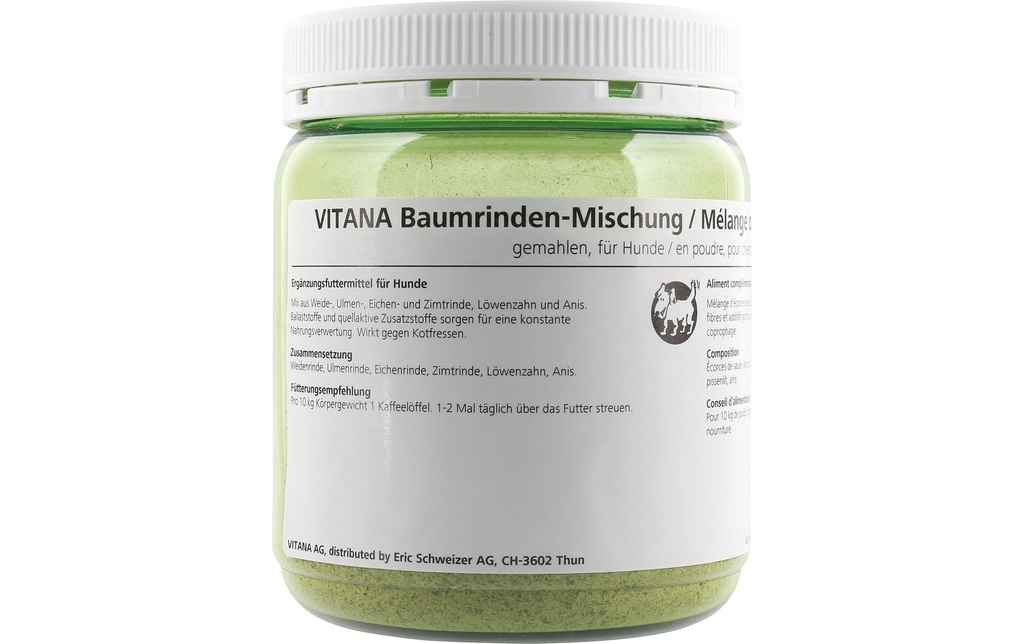 Vitana Supplément alimentaire pour chiens Mélange d'écorces d'arbres, 275 g