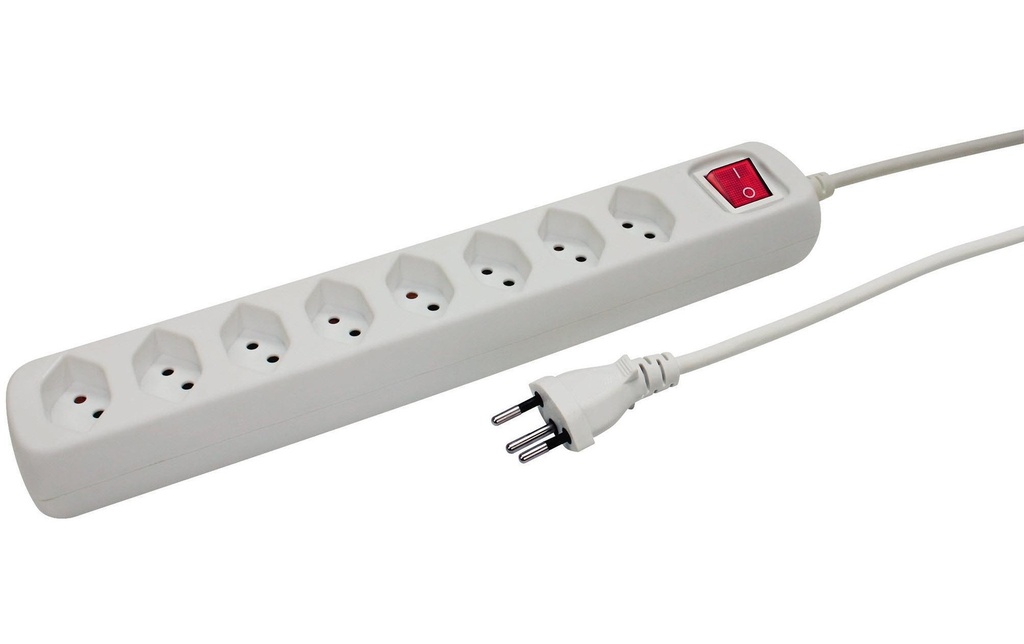 STEFFEN Bloc multiprises POWER EASY 8x T13