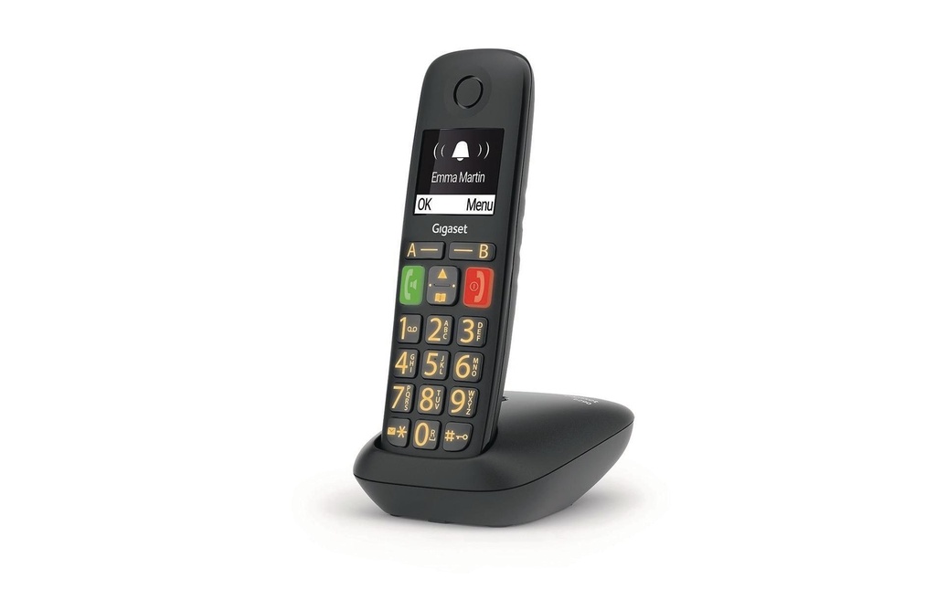 Gigaset Téléphone sans fil E290 Noir