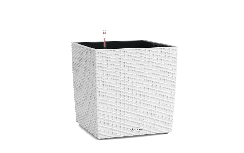Lechuza Pot de fleur Cube Cottage 30 Blanc