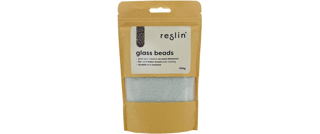 Reslin Perles de verre 500 g Blanc