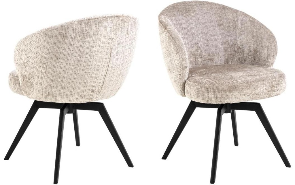 AC Design Chaise Darlene 1 pièce, Beige