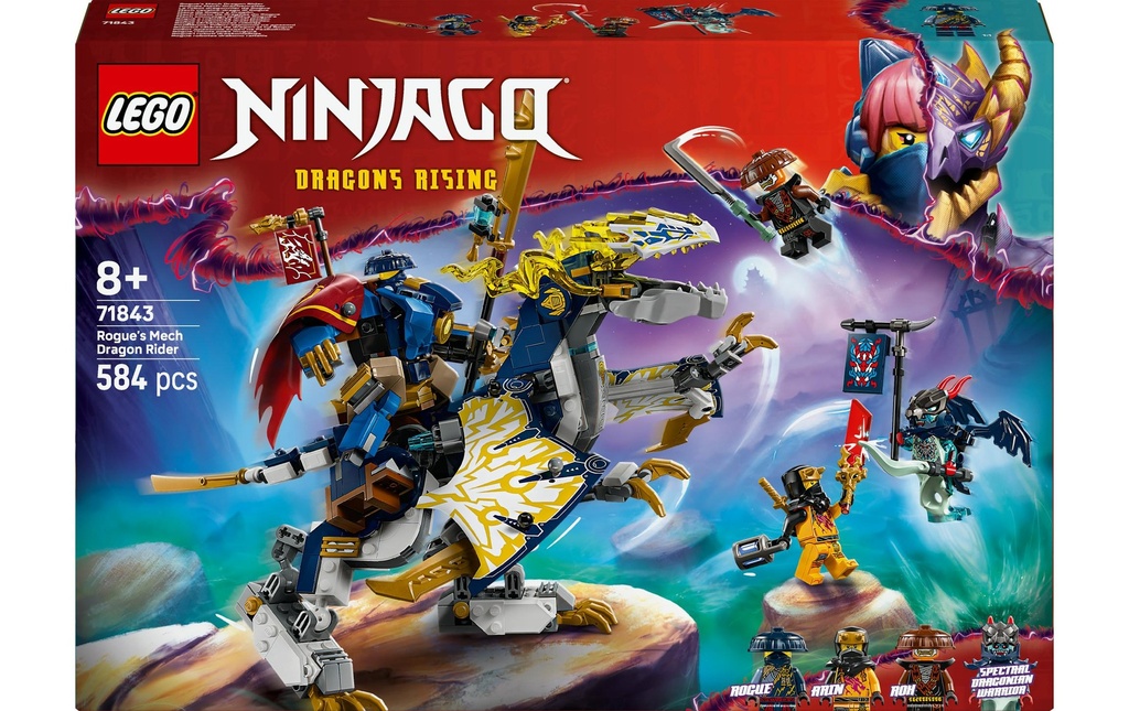 LEGO® Ninjago Rogues Mech-Chevaucheurs de dragons 71843