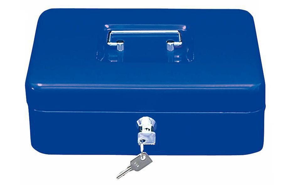 WEDO Caisse monnaie 5compart.bleu