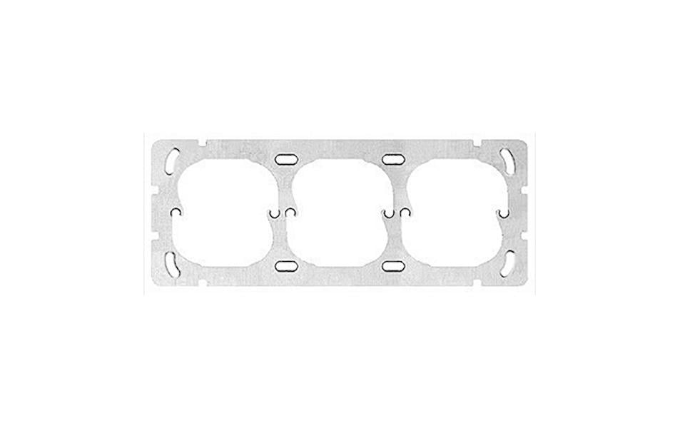 Feller EDIZIOdue Plaque de fixation 1x3