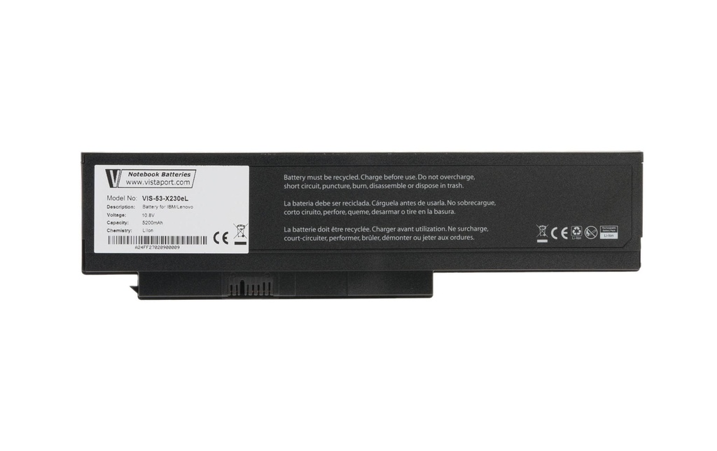 Vistaport Batterie pour IBM-Lenovo ThinkPad X230/X220