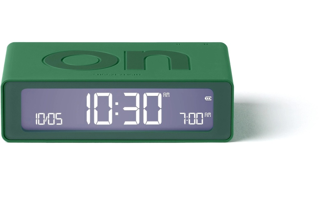 Lexon Réveil numérique Flip Mini Vert