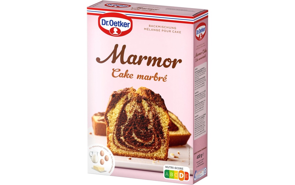 Dr.Oetker Préparation à gâteau Marmor Cake 400 g