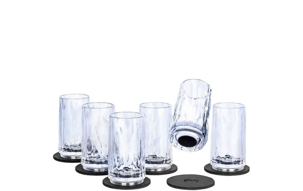Silwy Verres en plastique magnétiques Shot