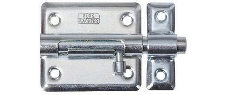 Burgwächter Verrou à barre transversale GR 70 Argenté