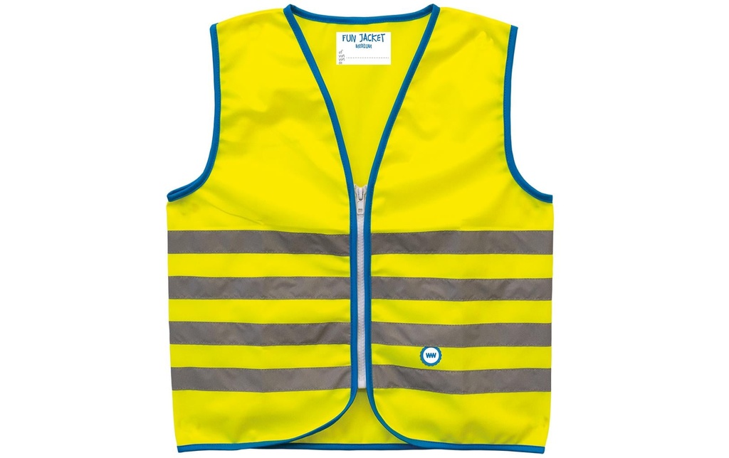 wowow Veste réfléchissante Fun Jacket L, Jaune