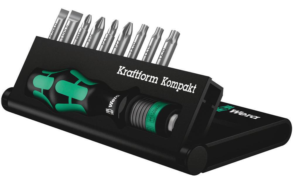 Wera Kits de bits Kraftform Kompakt 10 pièces